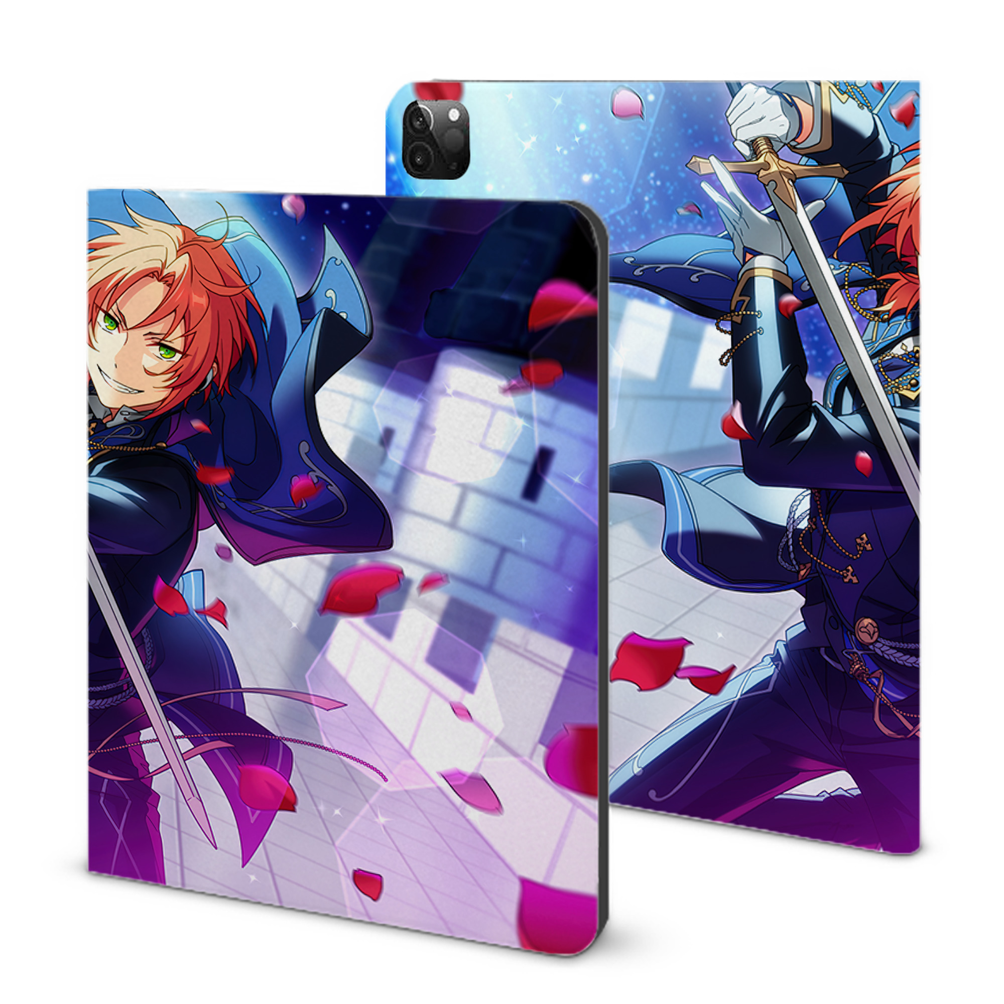 （画像用） あんさんぶるスターズ! Ensemble Stars IPadケース ペンホルダー付き ブックスタイルデザイン